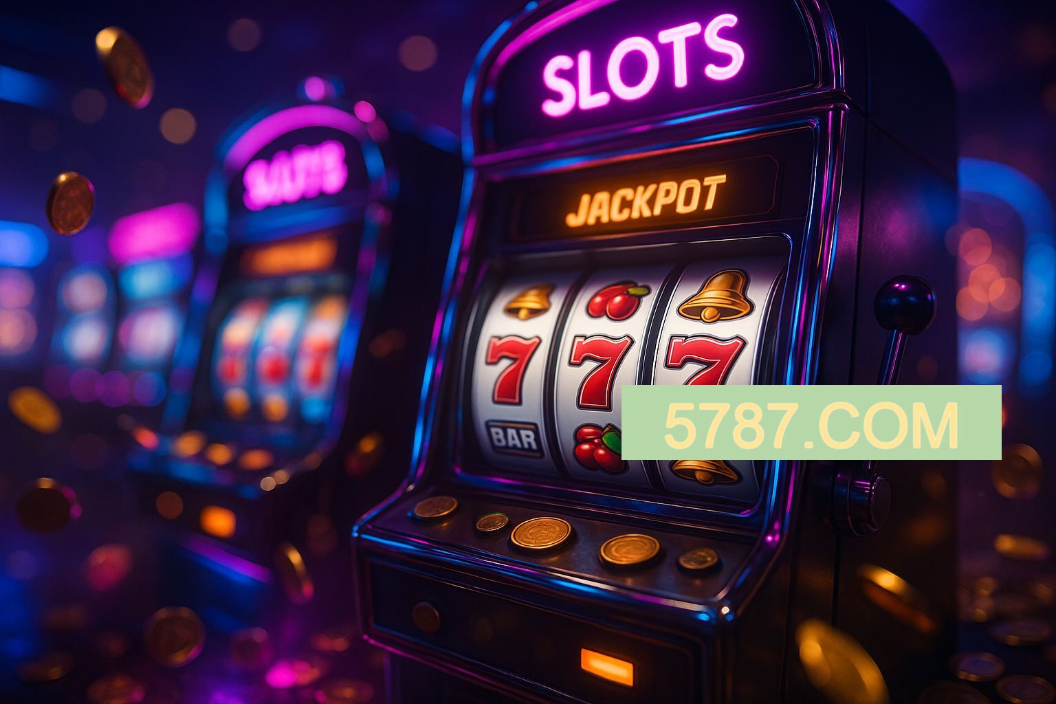 Diversos jogos de caça-níqueis